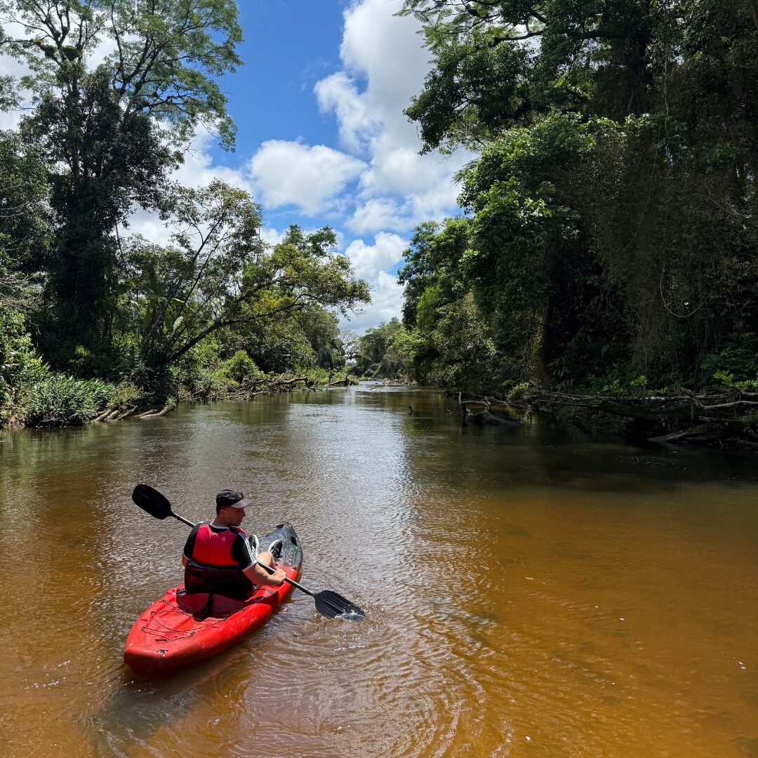 Remada c/ caiaque - Rio 3 Barras Garuva - Imagem 2