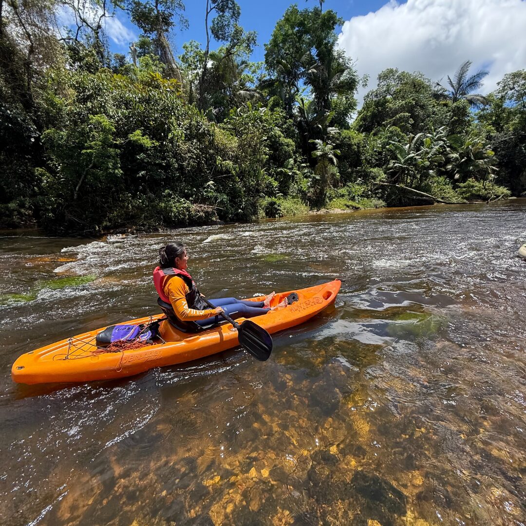 Remada c/ caiaque - Rio 3 Barras Garuva - Imagem 3
