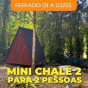 Feriados Abril e Maio - Hospedagem Mini Chalé Joinville