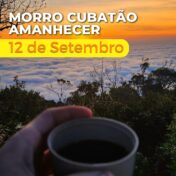 Morro Cubatão amanhecer - Refúgio Shekinah