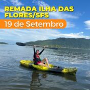 Remada c/ caiaque na Ilha das Flores/SFS