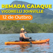 Remada c/ caiaque na Vigorelli - Joinville/SC